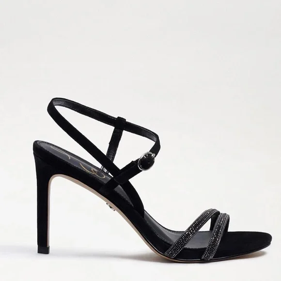 Sam Edelman Daisie Sandal in Black - Picture 2 of 5